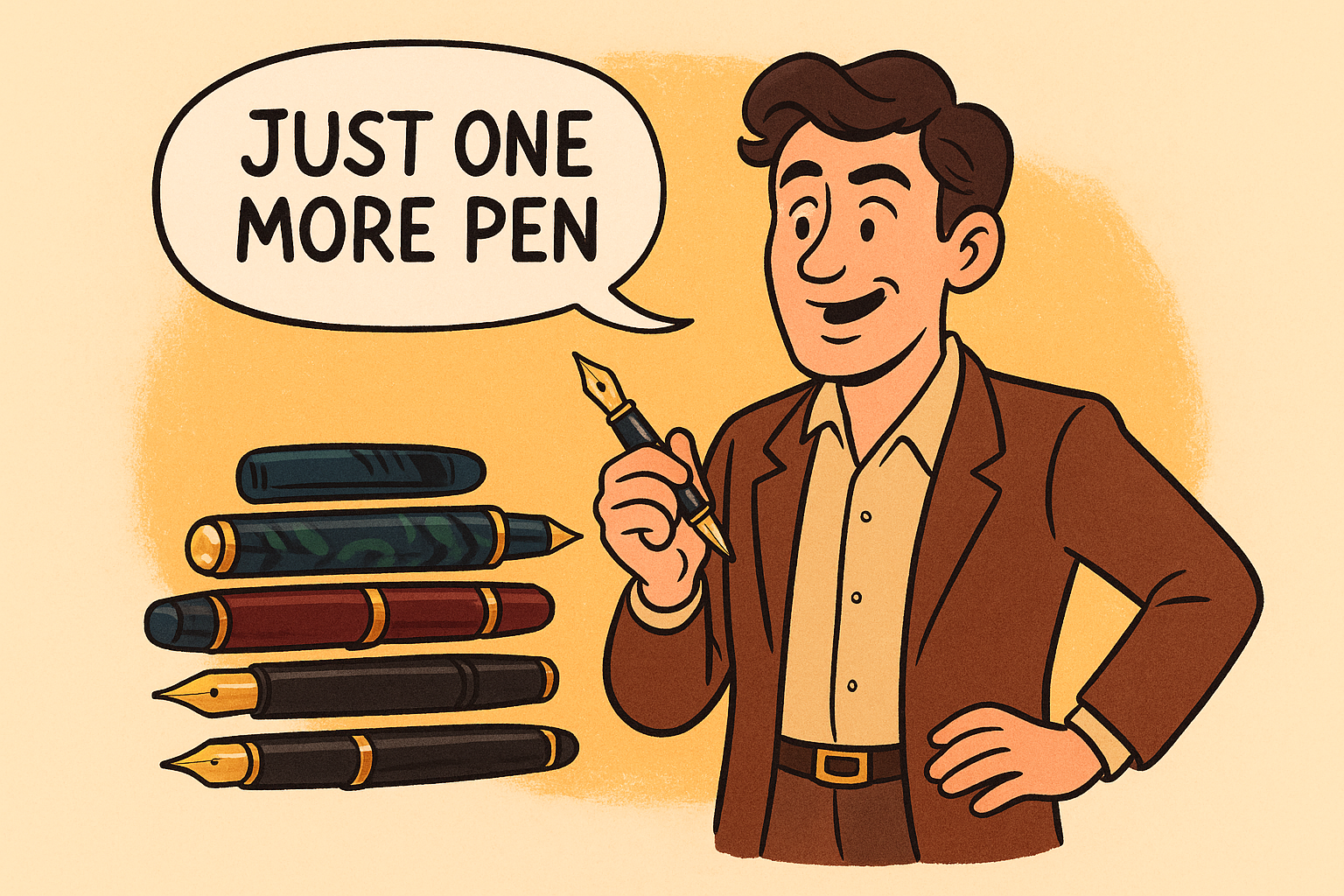 Just One More Pen: A Collector’s Comedy of Broken Promises