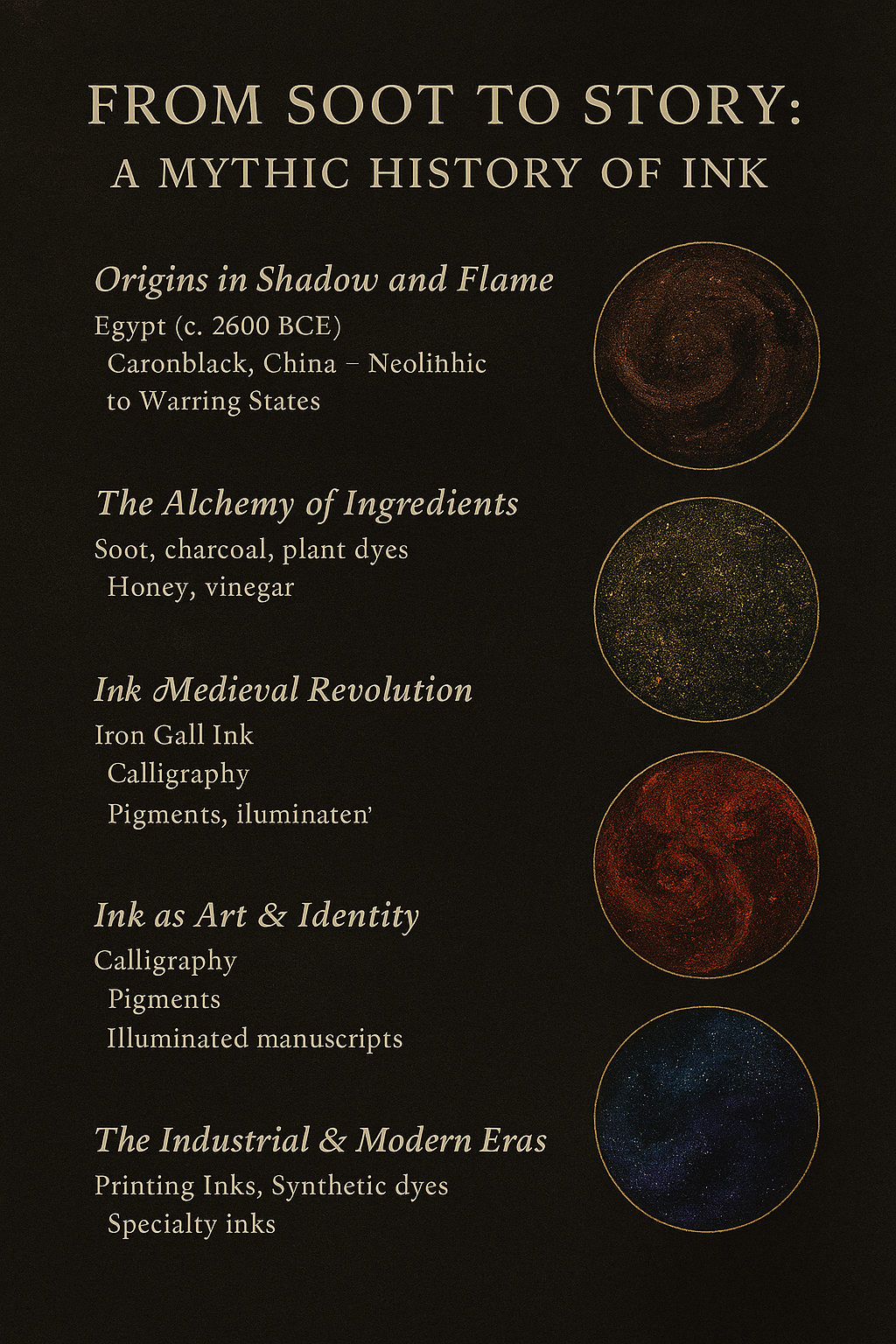 A Mythic History of Ink