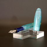 Zoey Bespoke Fountain Pen — Tidesworn Descent Relic I — Shallow Tide