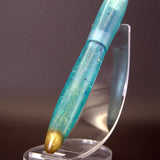 Zoey Bespoke Fountain Pen — Tidesworn Descent Relic I — Shallow Tide