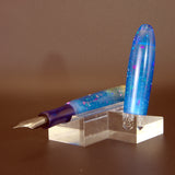 Zoey Bespoke Fountain Pen — Tidesworn Descent Relic II — Sunlit Current