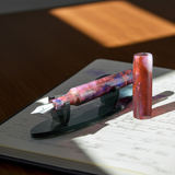 Andrea Bespoke Fountain Pen - Crimson Verge