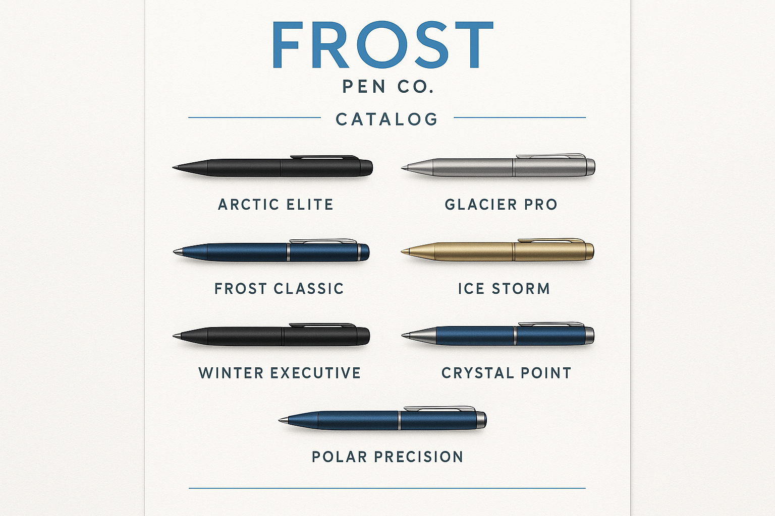 List of pen models