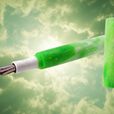 Andrea Bespoke Fountain Pen - Skyfade Series No. 3 – Viridian Echo