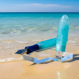 Zoey Bespoke Fountain Pen — Tidesworn Descent Relic I — Shallow Tide