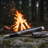 Zoey Bespoke Fountain Pen - Ember Series No. 2 – Solmire Drift - Driftbounce Variant