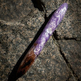 Zoey Bespoke Fountain Pen — Hollow Realms, Relic III:  Emberglass Crown