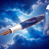 Zoey Bespoke Fountain Pen - Skyfade Series No. 1 – Stratus Veil