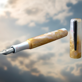 Andrea Bespoke Fountain Pen - Skyfade Series No. 5 – Aurora Blush