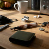 Greer Bespoke Fountain Pen - Fallow Flame Pocket Pen