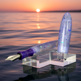 Zoey Bespoke Fountain Pen — Tidesworn Descent Relic III — Twilight Trench