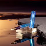 Morgan Bespoke Fountain Pen — Tidesworn Descent Relic II — Sunlit Current